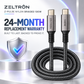 Z-Pulse 100W USB-C to USB-C PD Nylon Braided Cable with E-Marker Chip