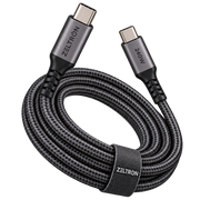 Z-Pulse 240W USB-C to USB-C PD Nylon Braided Cable with E-Marker Chip