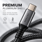 Z-Pulse 100W USB-C to USB-C PD Nylon Braided Cable with E-Marker Chip