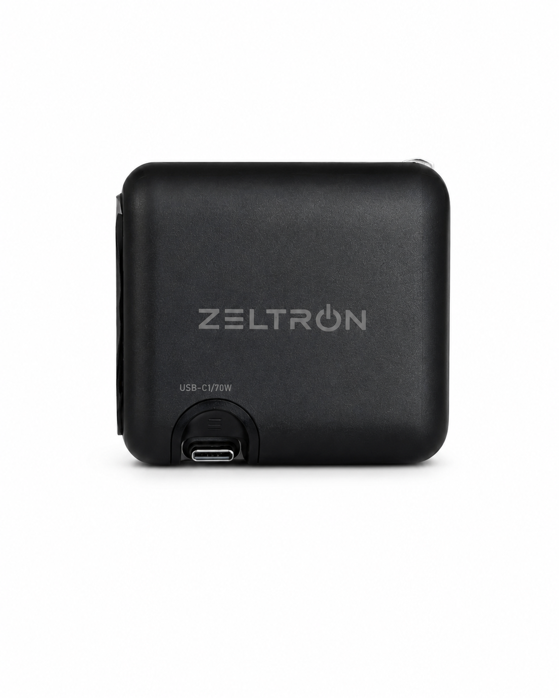 ZiVO 70W 3 Ports GaN Smart Display Charger with Built-in Retractable Cable