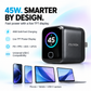 ZiVO 45W GaN Smart Display Charger