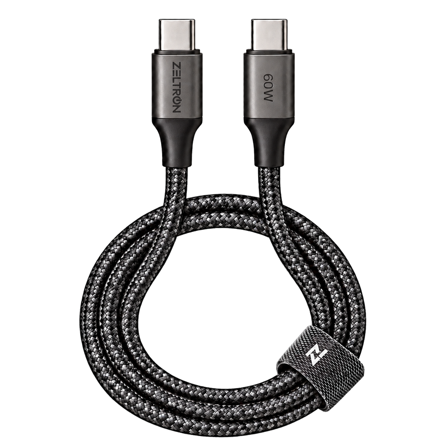 Z-Pulse 60W USB-C to USB-C PD Nylon Braided Cable