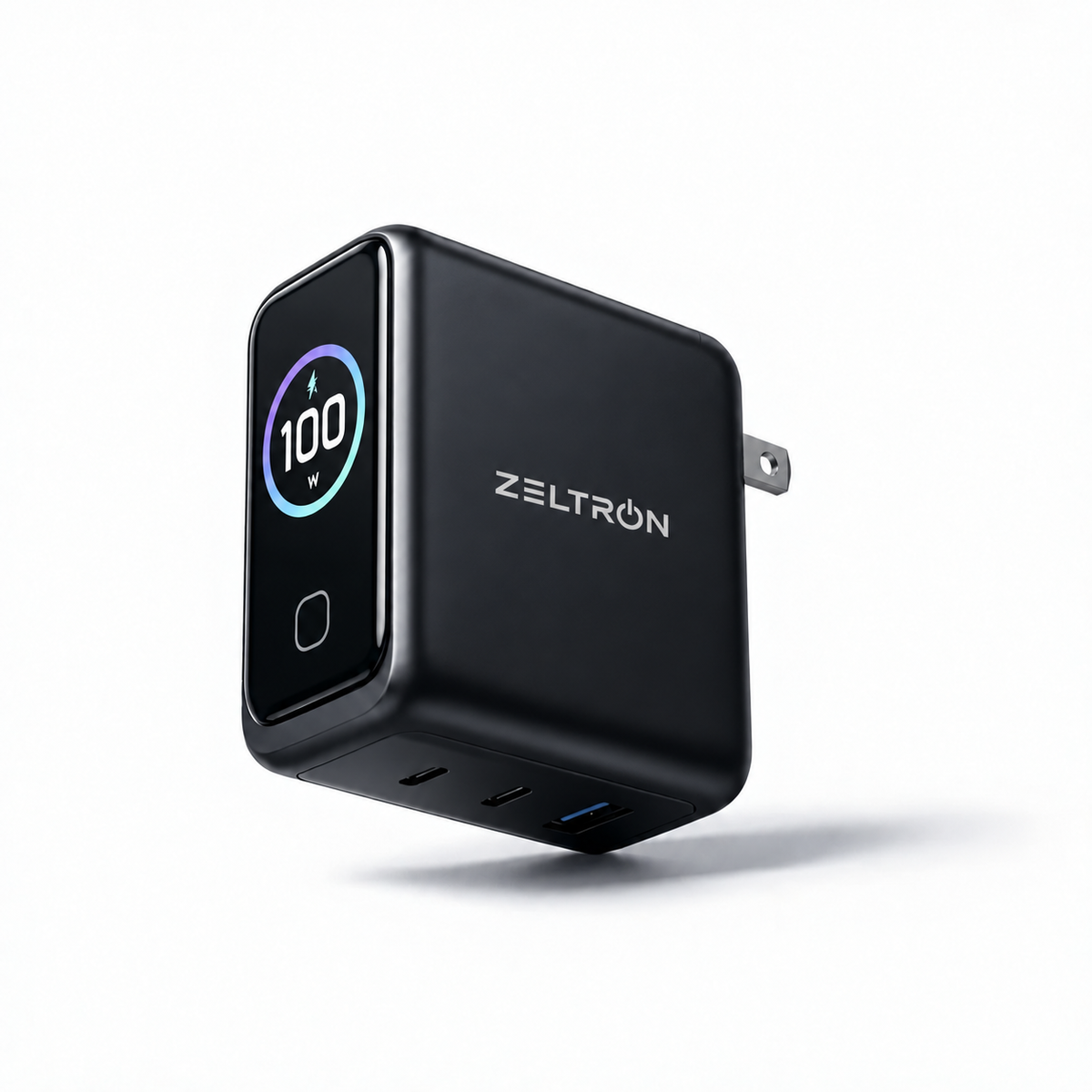 ZiVO 100W 3 Ports GaN Smart Display Charger