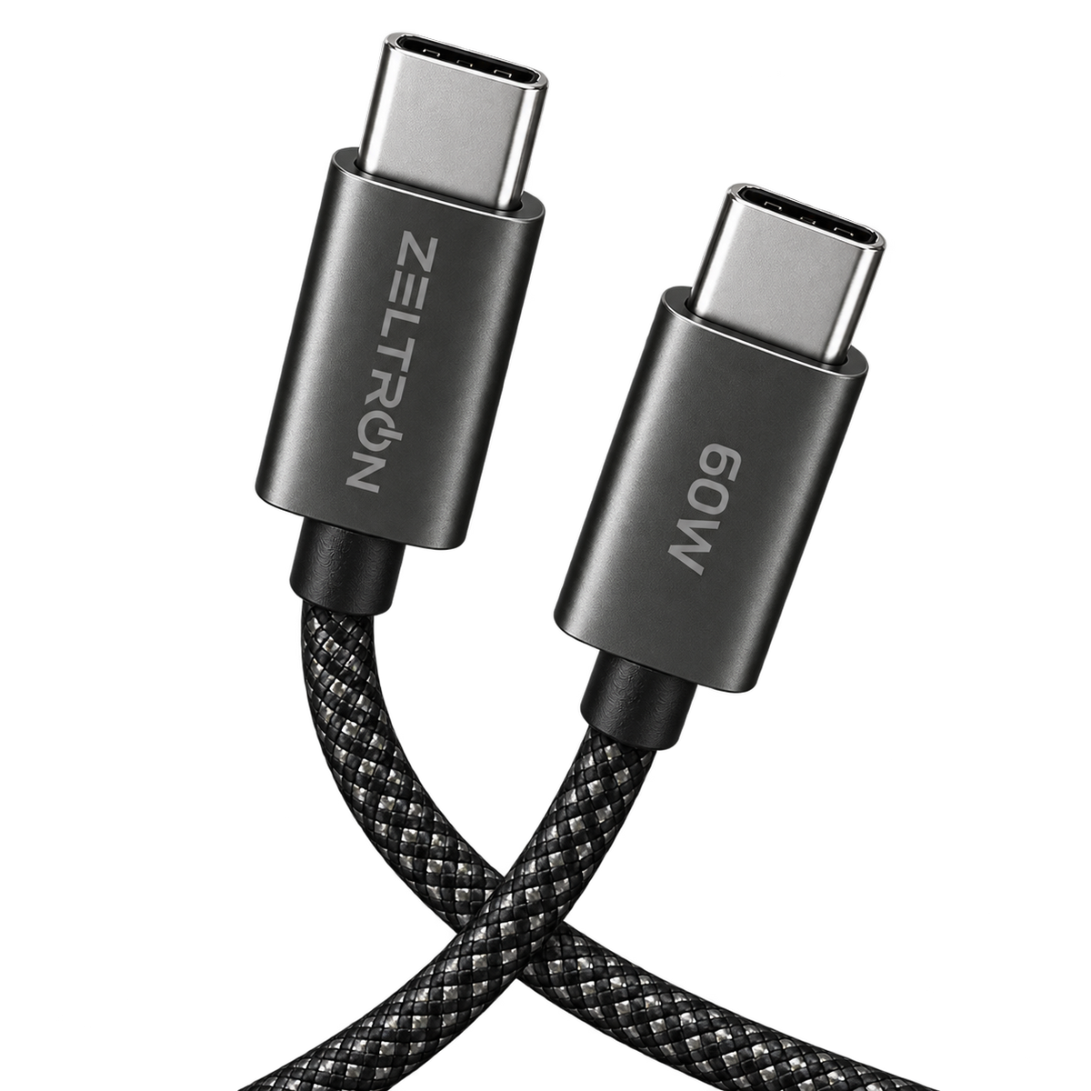 Z-Pulse Flex Mesh 60W USB-C to USB-C Fast Charging Cable