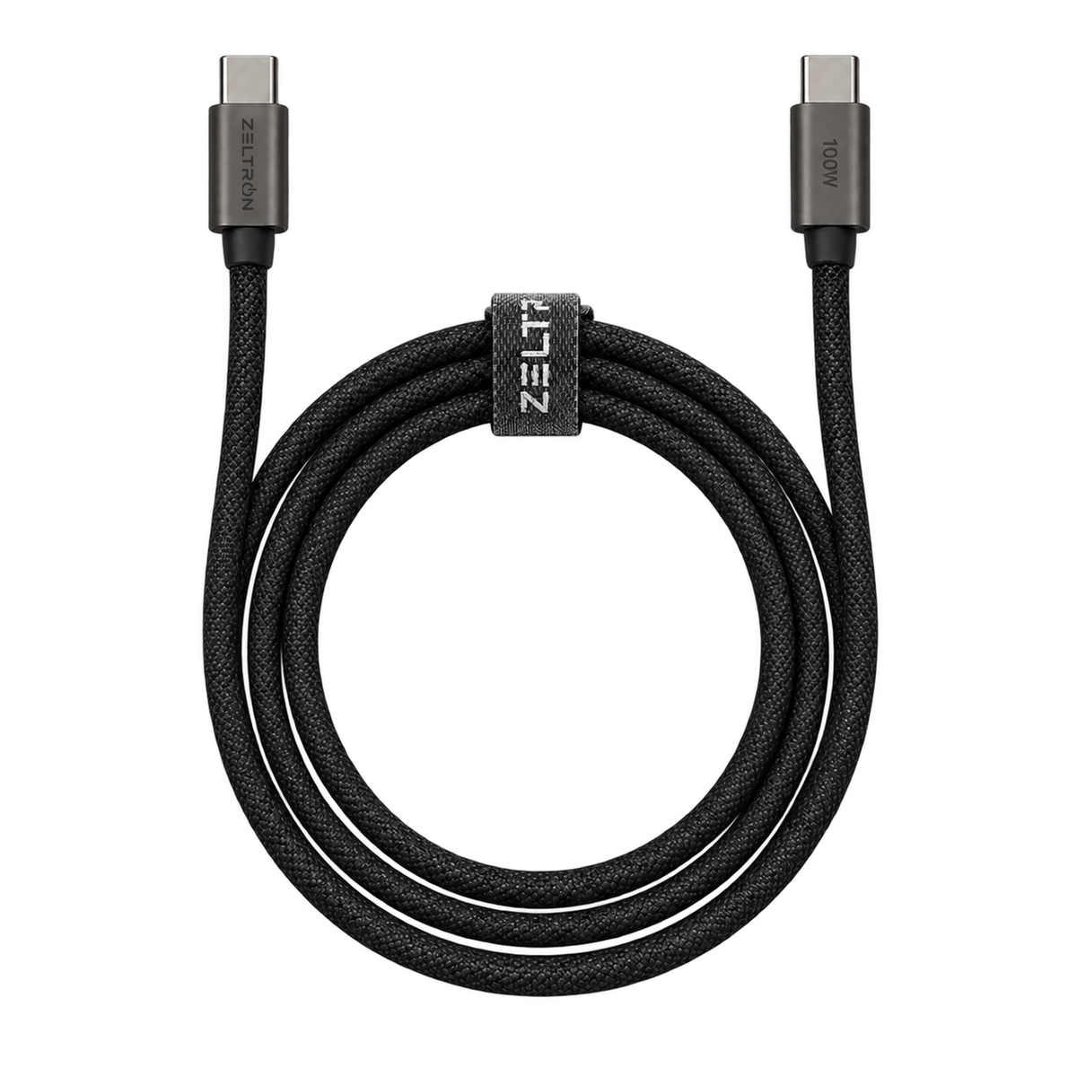 Z-Pulse 100W USB-C to USB-C PD Flex Mesh Cable with E-Marker Chip
