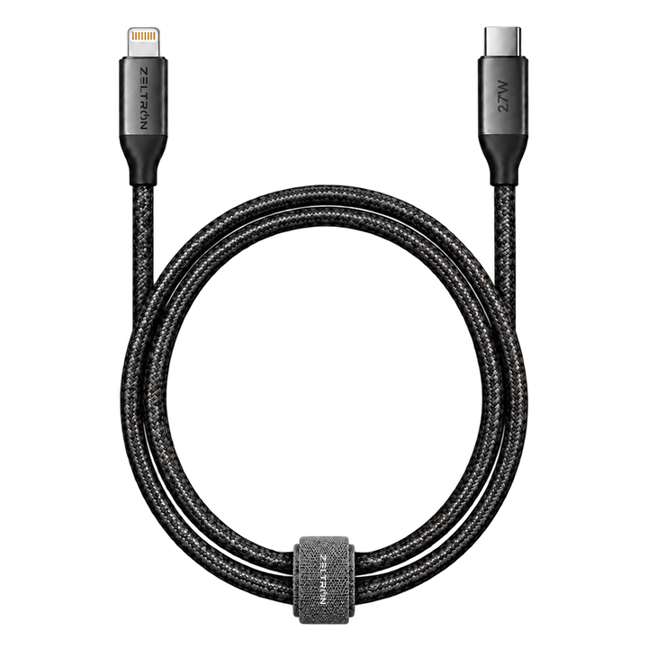 Z-Pulse 27W USB-C to Lightning PD Nylon Braided Cable