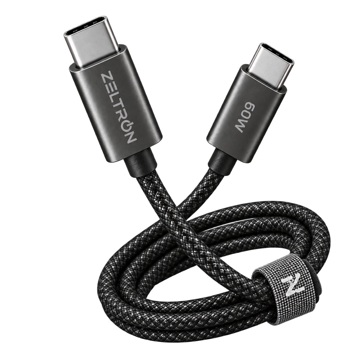 Z-Pulse Flex Mesh 60W USB-C to USB-C Fast Charging Cable