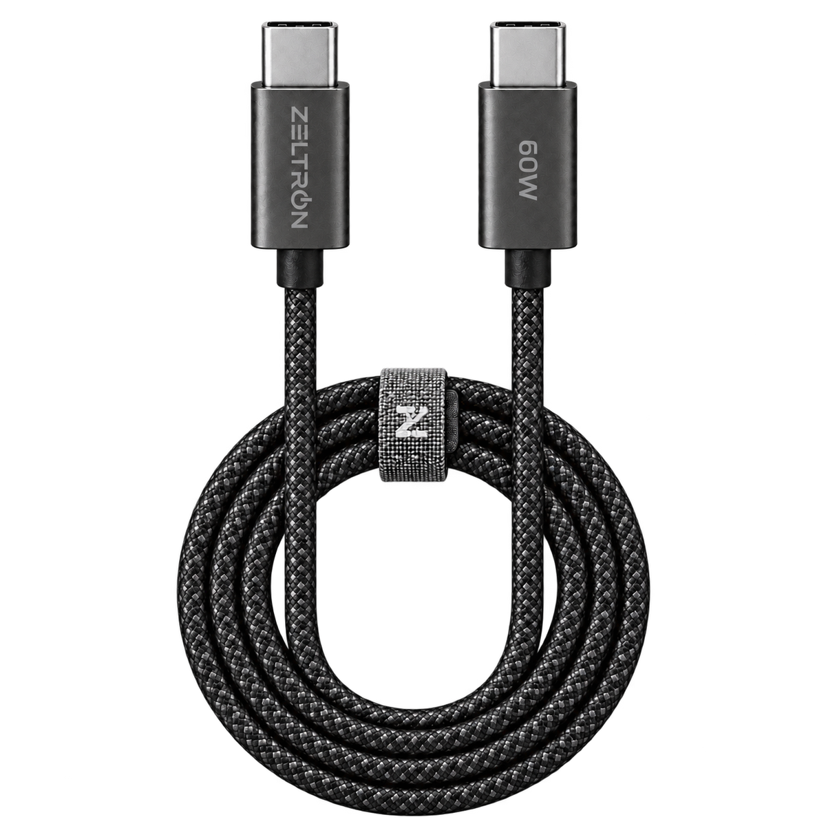 Z-Pulse Flex Mesh 60W USB-C to USB-C Fast Charging Cable