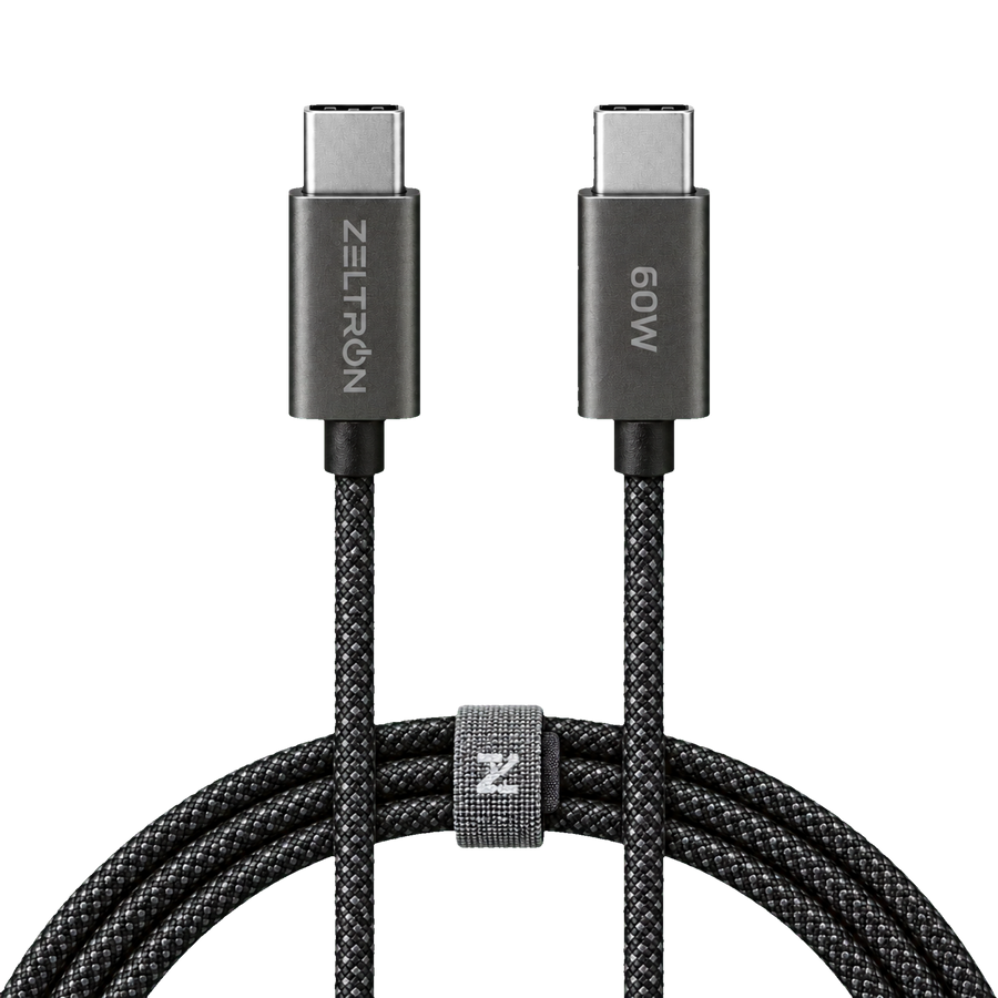 Z-Pulse Flex Mesh 60W USB-C to USB-C Fast Charging Cable